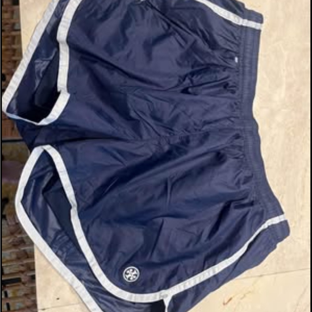 Tory Burch XS Navy Blue Athletic Shorts